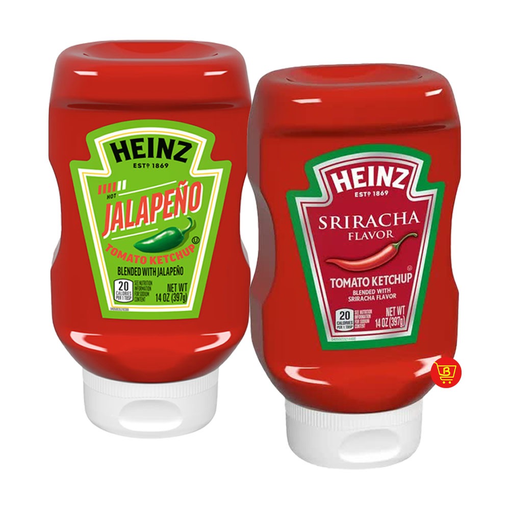 Heinz Tomato Ketchup 397g With Sriracha With Jalapeno Shopee Philippines 9729