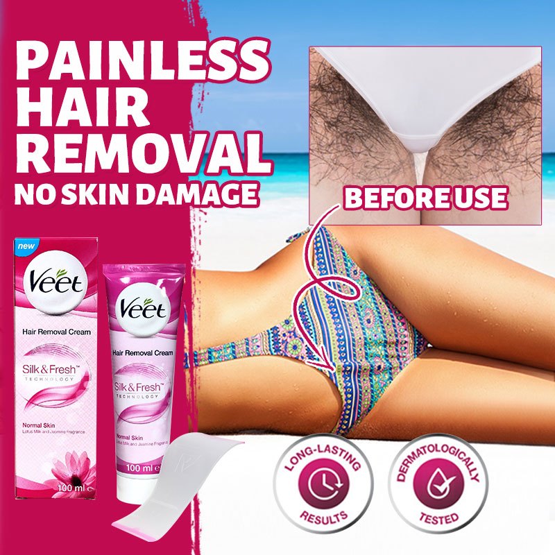 Veet Hair removal cream Painless Armpit hair removal Private part