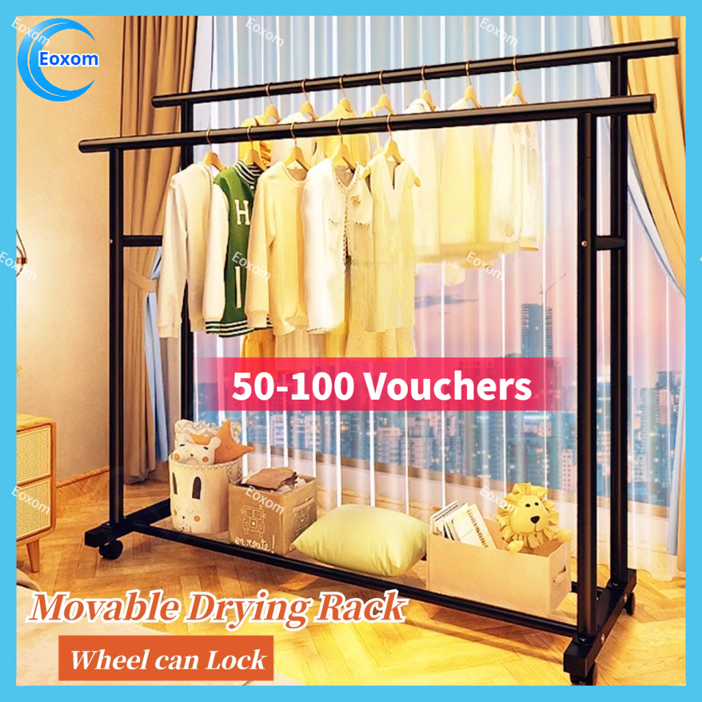 Foldable Sampayan Stainless Clothes Hanger Rack Laundry Drying Rack