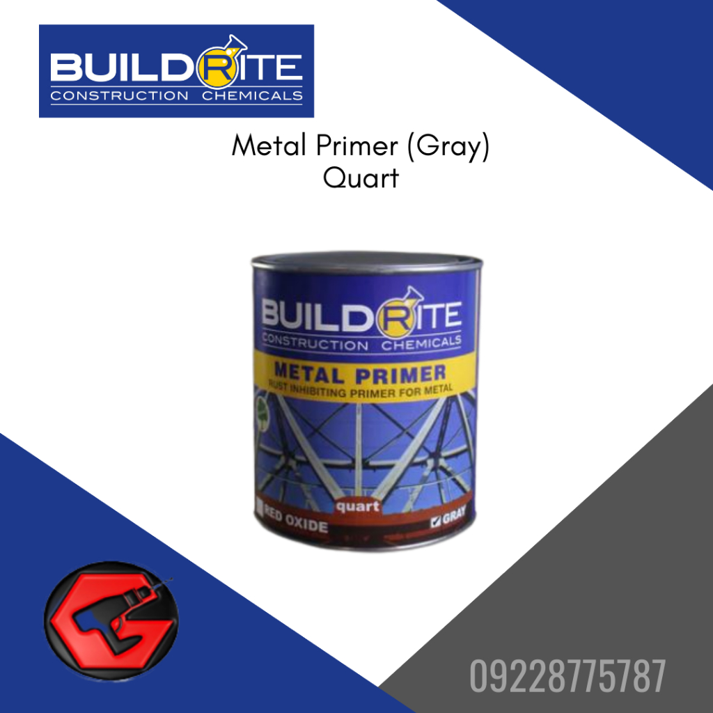 BUILDRITE METAL PRIMER (QUART SIZE) | Shopee Philippines