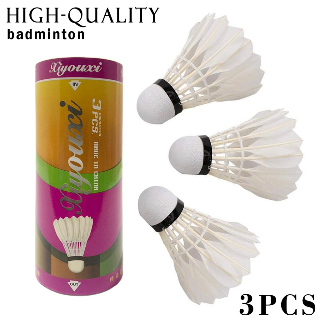 JVL 6pcs Badminton Shuttlecocks Sports Fitness Aerodynamics Shuttlecock