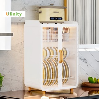 Lifinity 2 3Layers Large Dish Rack With Cover And Drainer Dish Cabinet Big Plate Kitchen Organizer Shopee Philippines