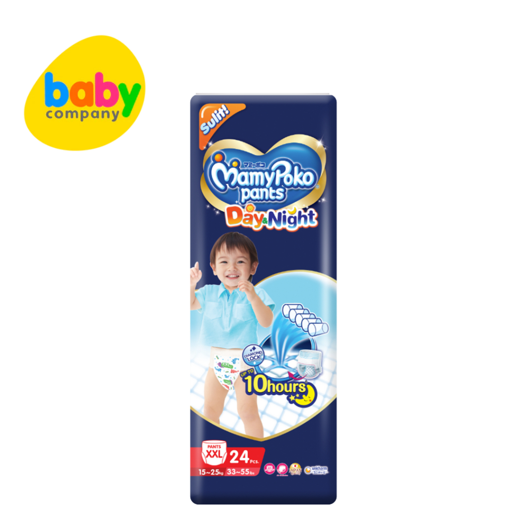 MamyPoko Day and Night Diaper Pants XXL 24 Pads | Shopee Philippines