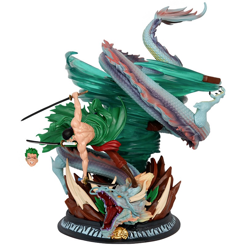 Little akiba one piece zoro figure model toy with box | Shopee Philippines