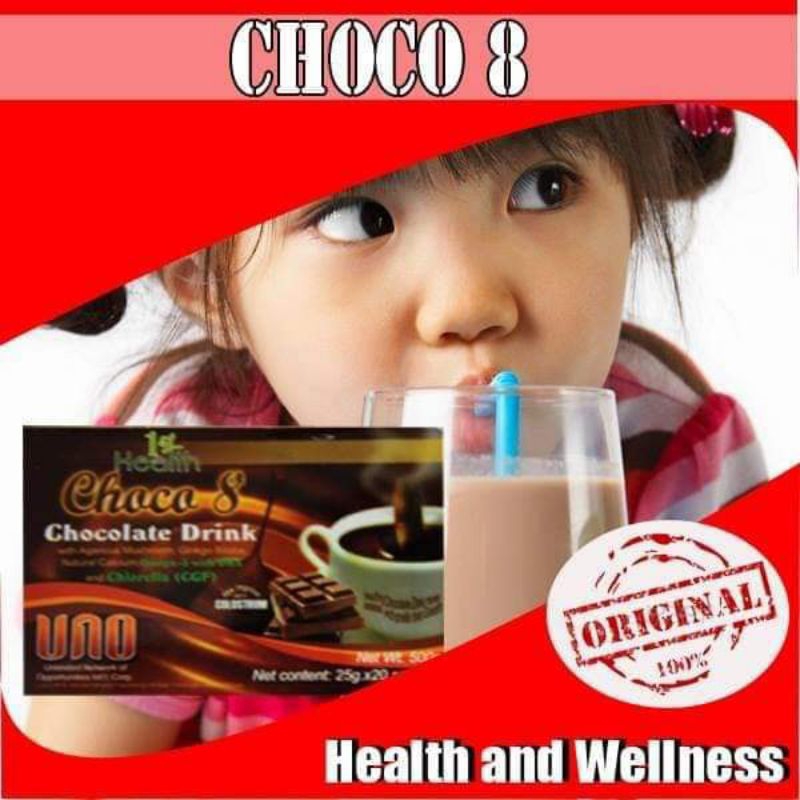 CHOCO 8 (1sachet only) UNO CHOCOLATE CHOCO 8 PRODUCTS | Shopee Philippines
