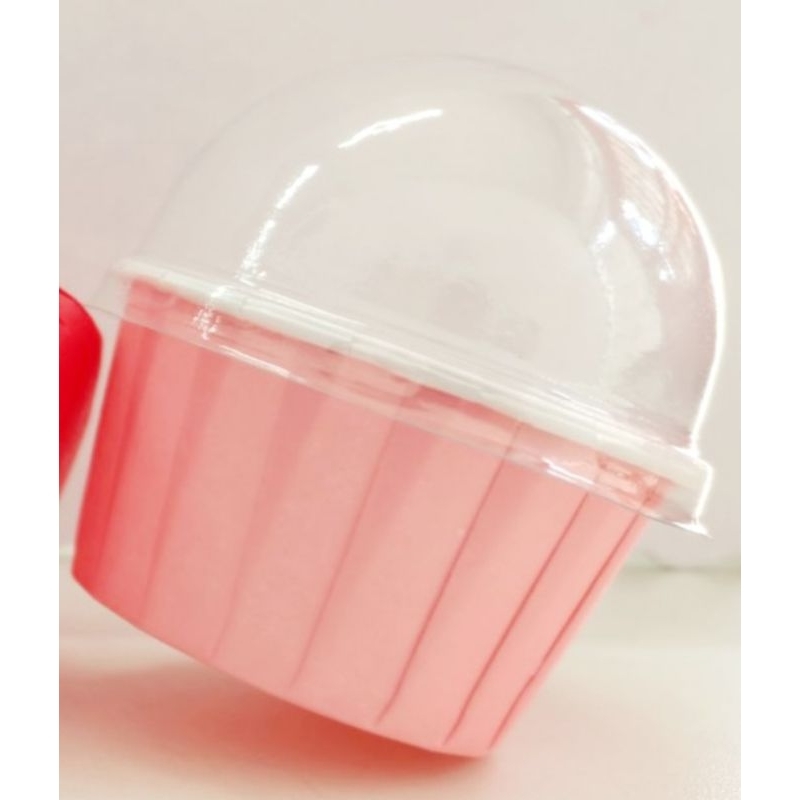 50PCS 3oz Cupcake Liner Dome Lid Solo Cup Cake Mold Muffin Paper Baking ...