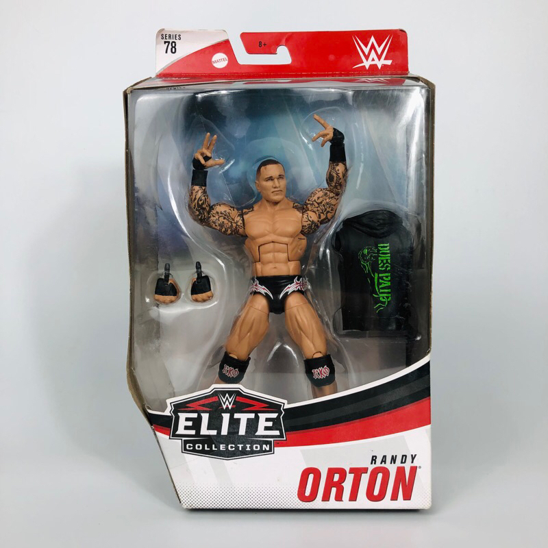 thumbnail image 2 of WWE Drake Maverick Elite Series Action Figure #78 - Deluxe 6-Inch Collectible With Ring Gear 2 of 9