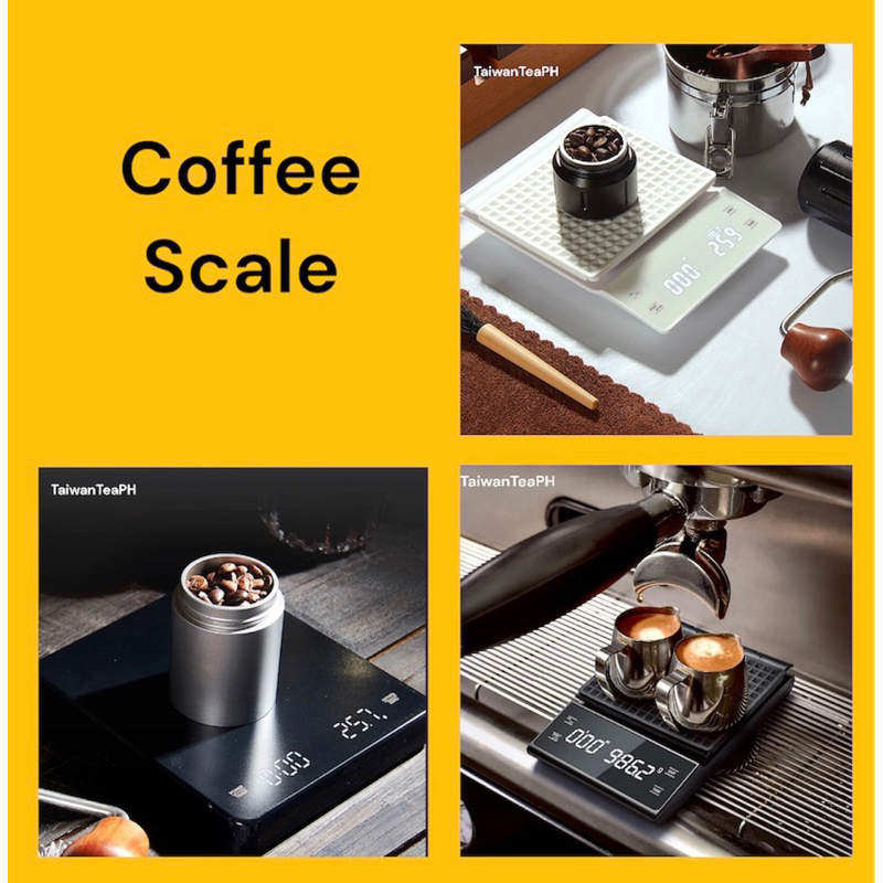 Black White Digital Kitchen Scale 3kg Electronic Weighting Digital