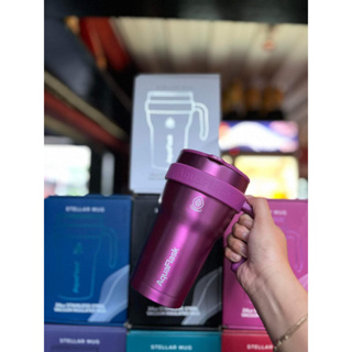 Vacuum Insulated Travel Mug. Stainless Steel, Purple, 375ml