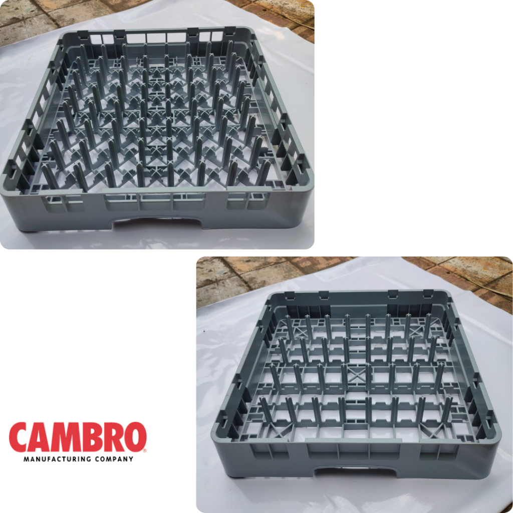 Dishwashing Machine Rack Authentic Cambro 32 or 64 Pins Gray | Shopee ...