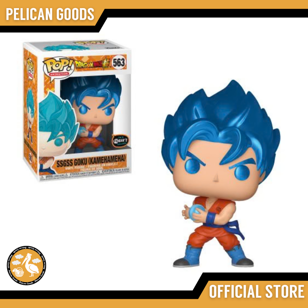 Funko Pop! Animation: Dragon Ball Super SSGSS Goku (Kamehameha) #563 (Mint  Condition) VINYL FIGURE