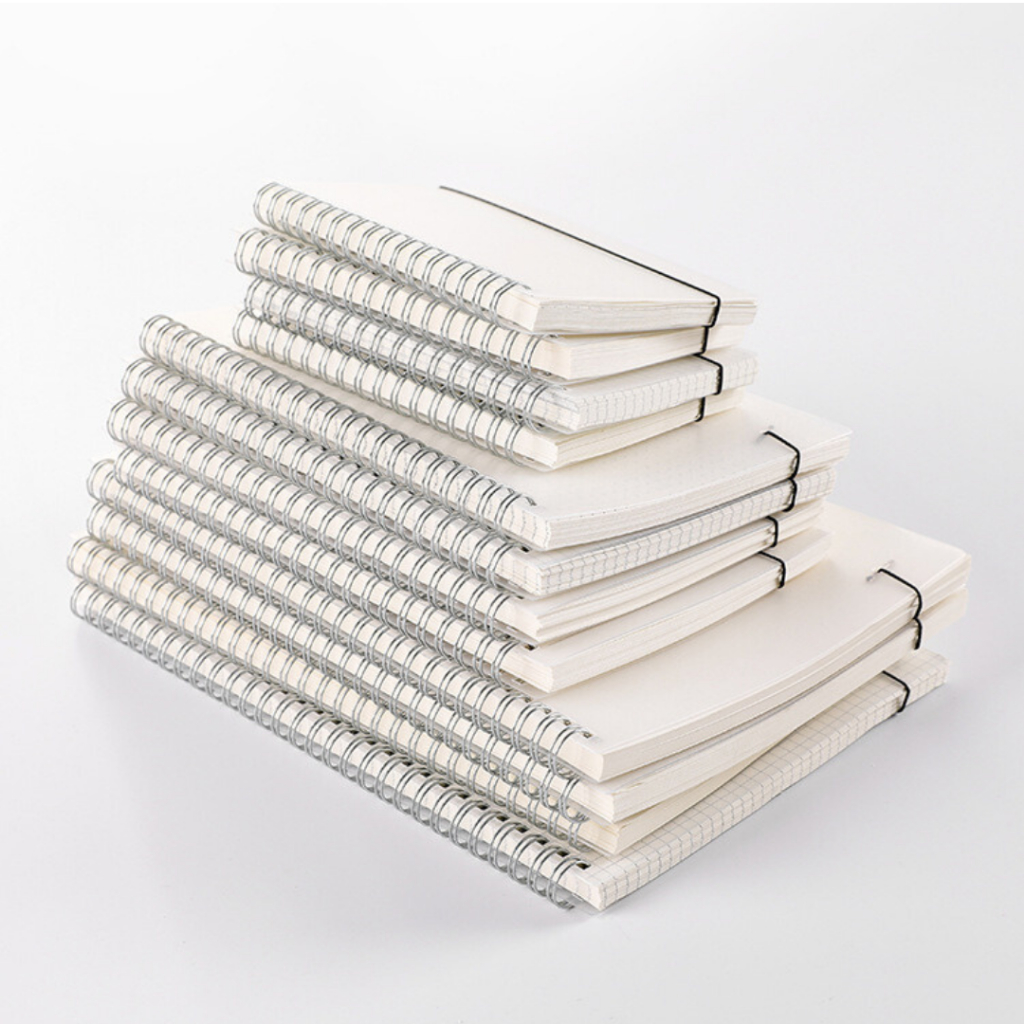 A5/A6/B5 Spiral Coil Notebook - To-Do, Lined, Blank, Grid Paper Journal ...