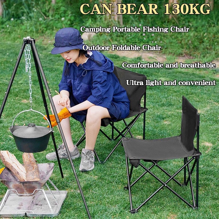 Folding Chair Outdoor Fishing Camping Chair Picnic Beach Chair