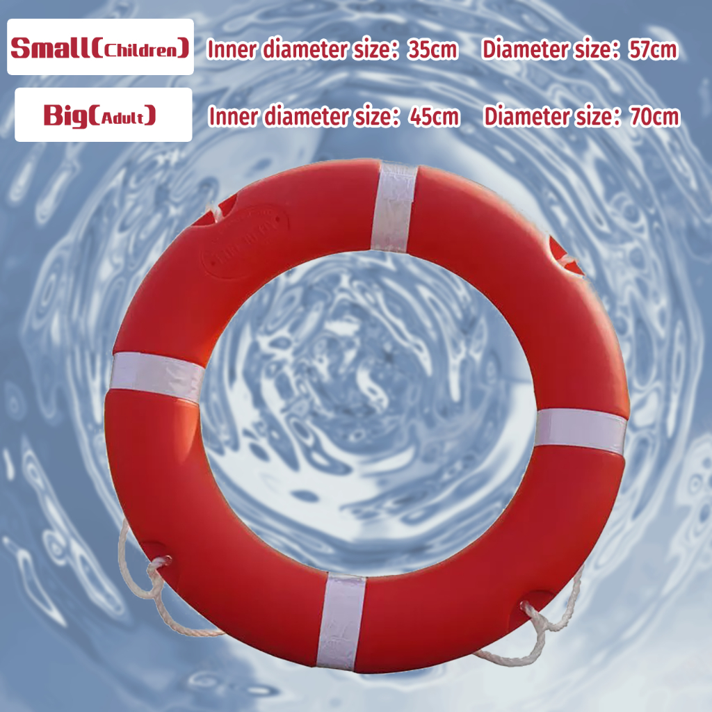 Lifebuoy Adult Kids Safety Professional Fiber ring For Rescuer Sports ...