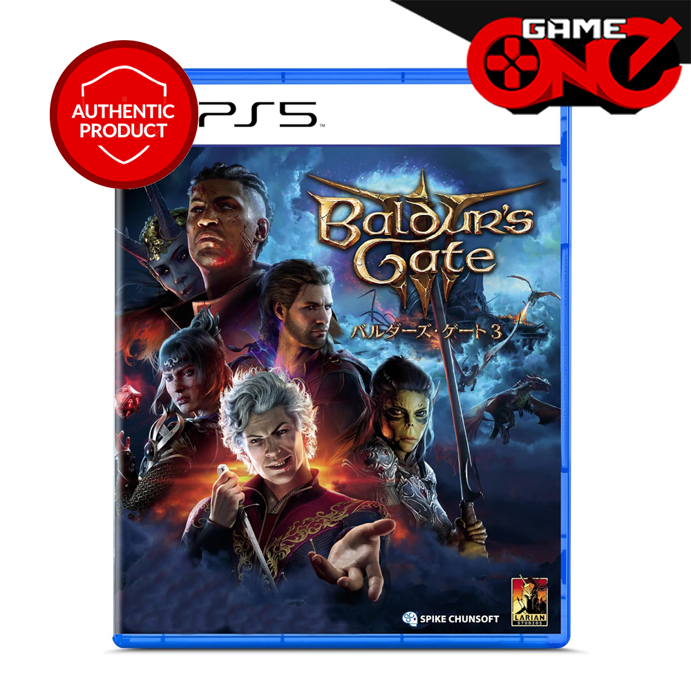 PlayStation PS5 Baldur's Gate 3 R3 Japanese Cover