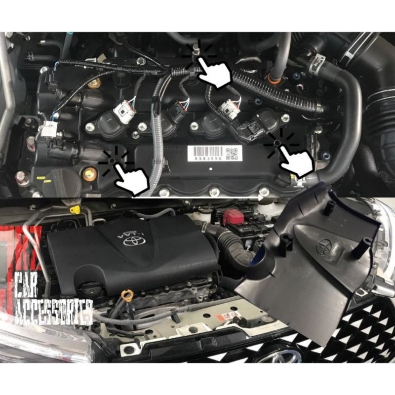 ENGINE COVER/ TOP COVER VELOZ/AVANZA 20222024 Shopee Philippines