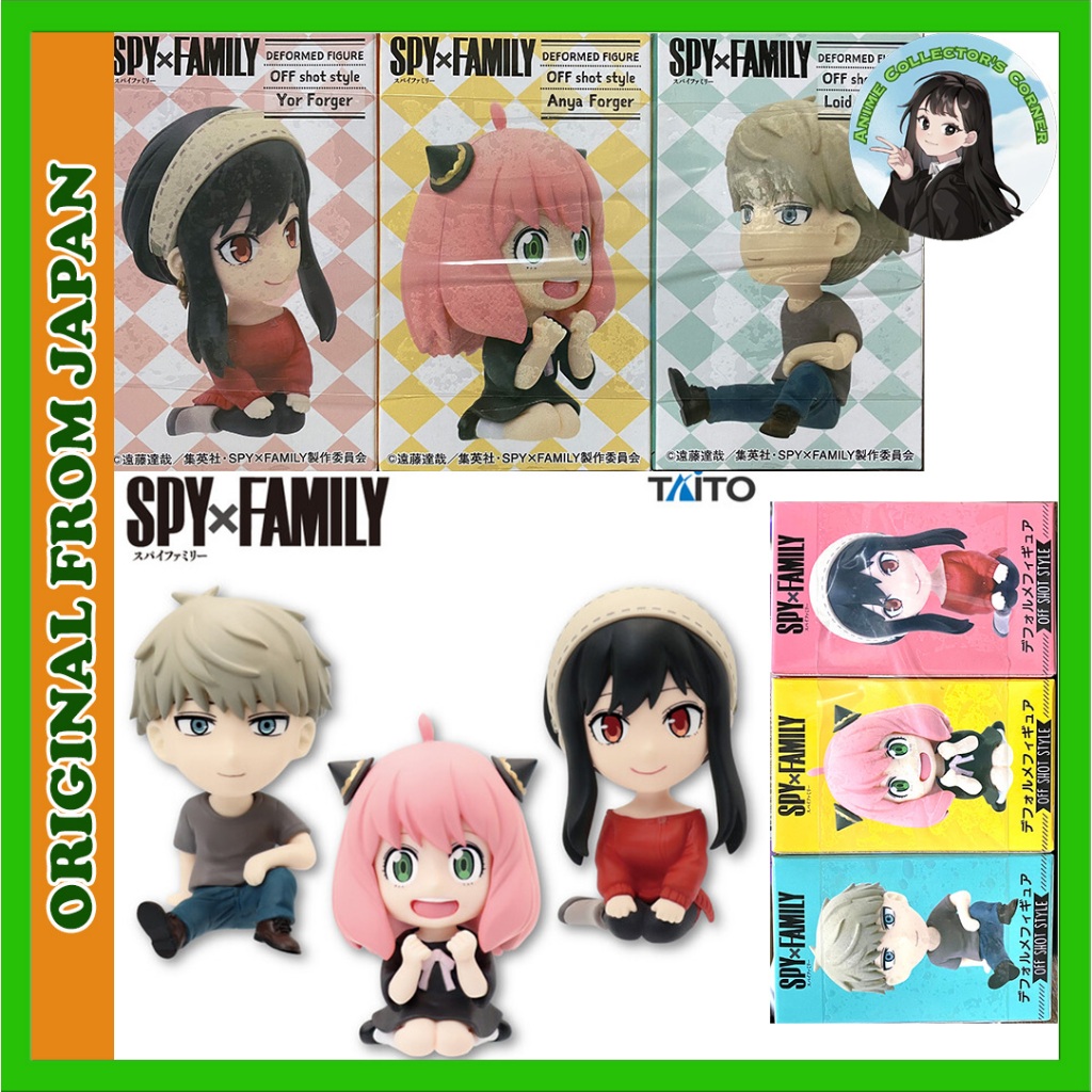 Spy X Family Off Shot Style Complete Set Original Taito Collection ...