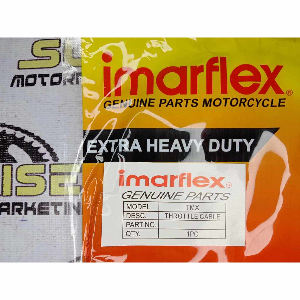 IMARFLEX BRAND THROTTLE CABLE SINGLE | Shopee Philippines