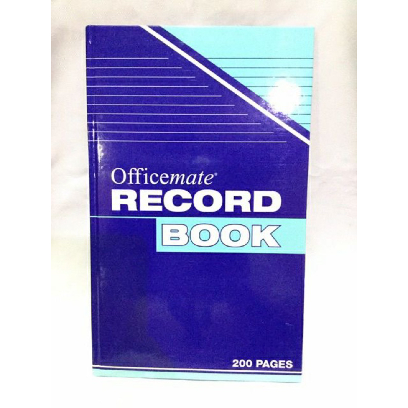 RECORD BOOK/LOG BOOK OFFICEMATE (200pages) | Shopee Philippines