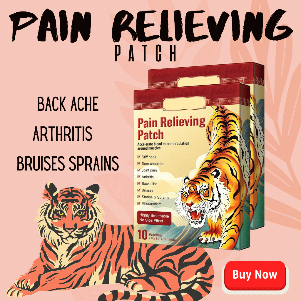JOINT PAIN ARTHRITIS PAIN RELIEVING PATCHES ACCELERATE BLOOD
