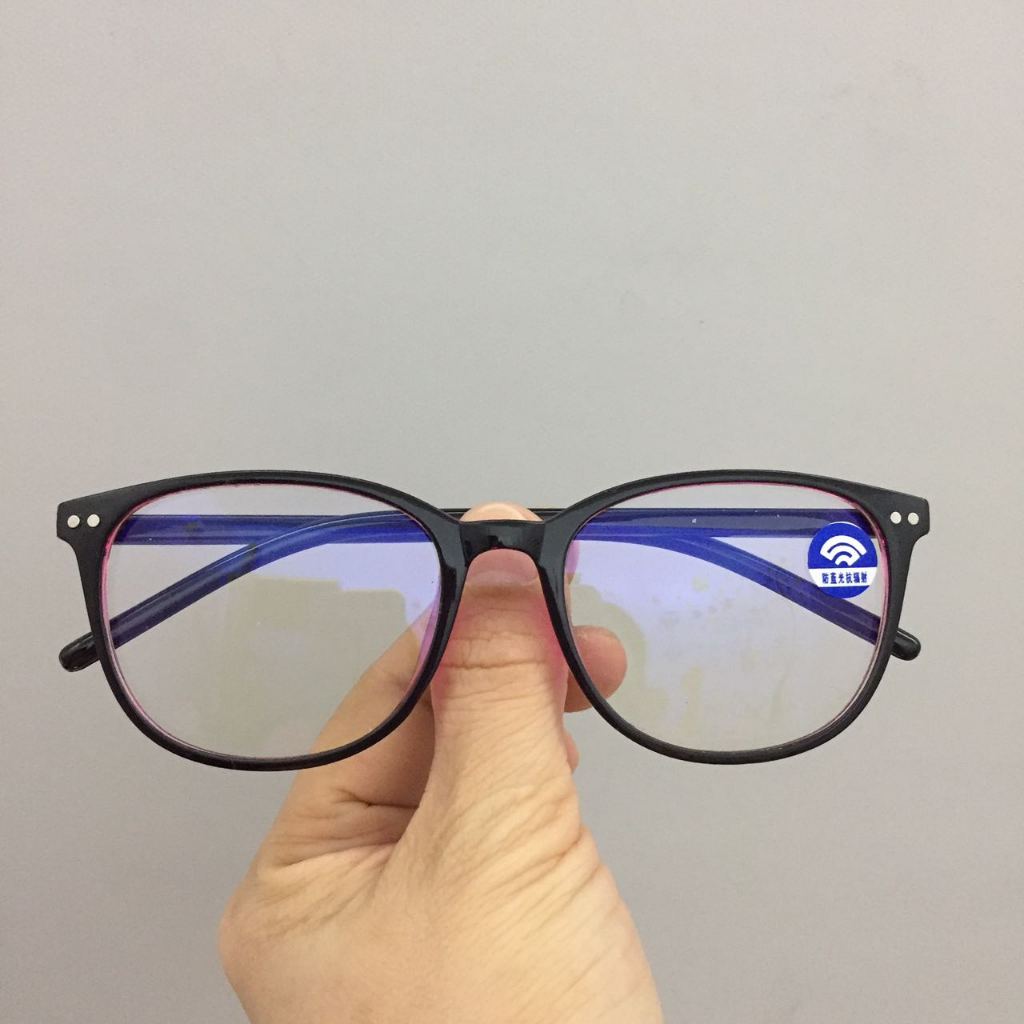 anti blue light computer eyeglasses for unisex replaceable lens high ...