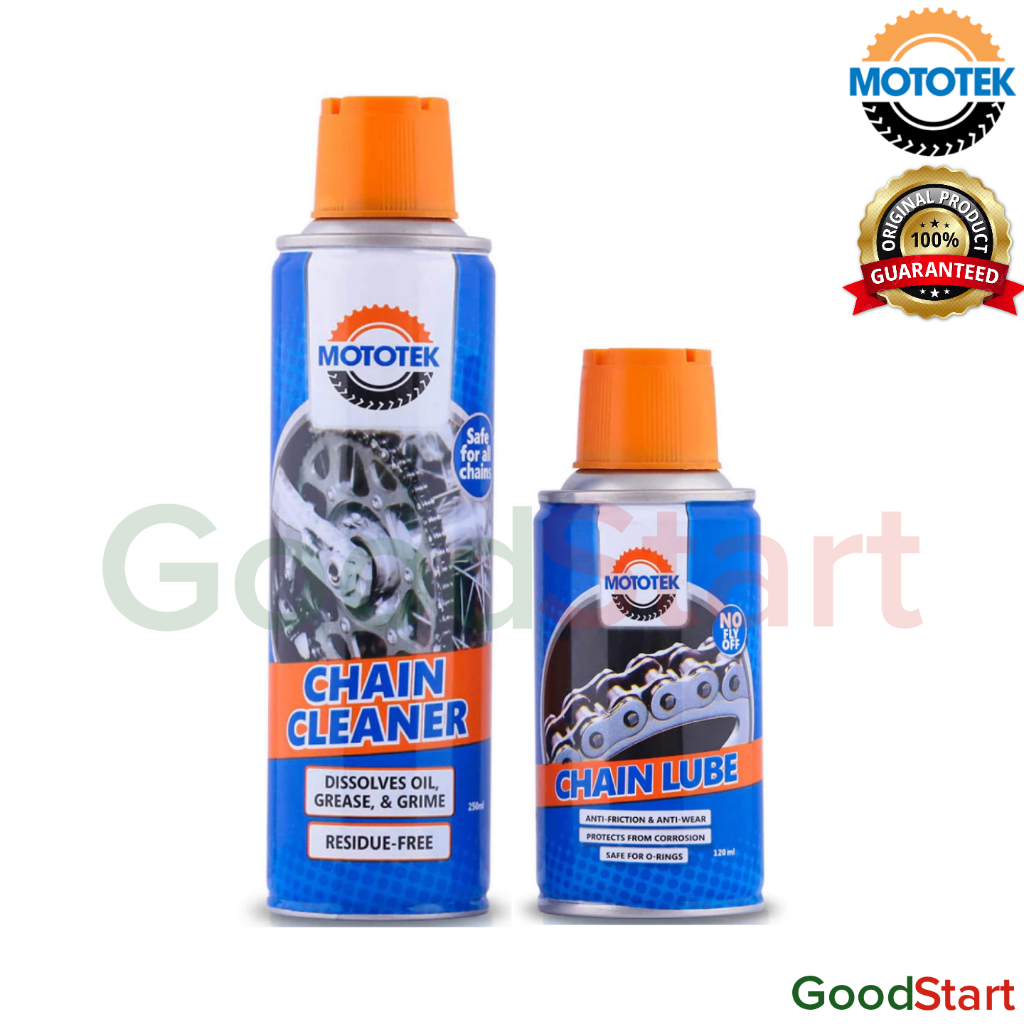 Mototek Chain Lube & Chain Cleaner Set Shopee Philippines