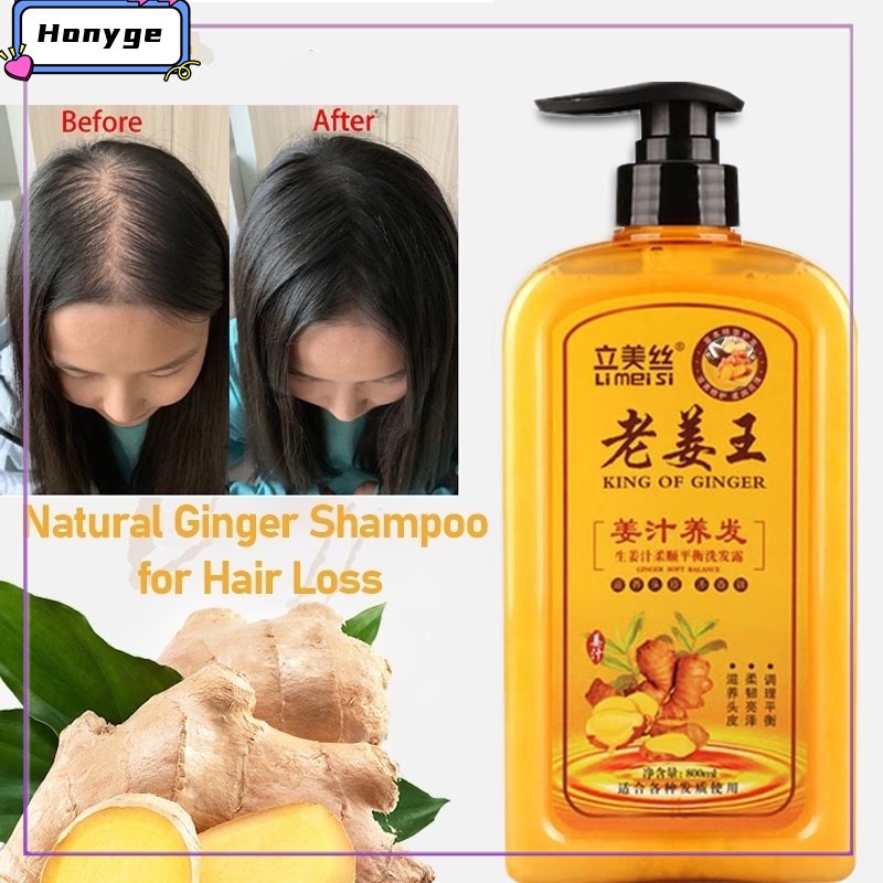 King of Ginger Hair Shampoo Fast Regrowth Hair Thick AntiHair Loss