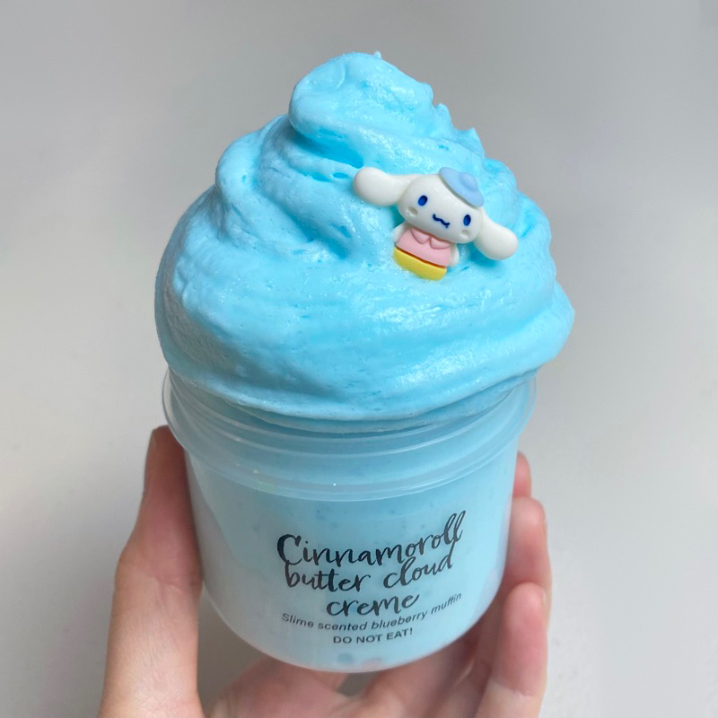 Unicorn Ice Cream | Pink & Blue Cloud Creme Slime