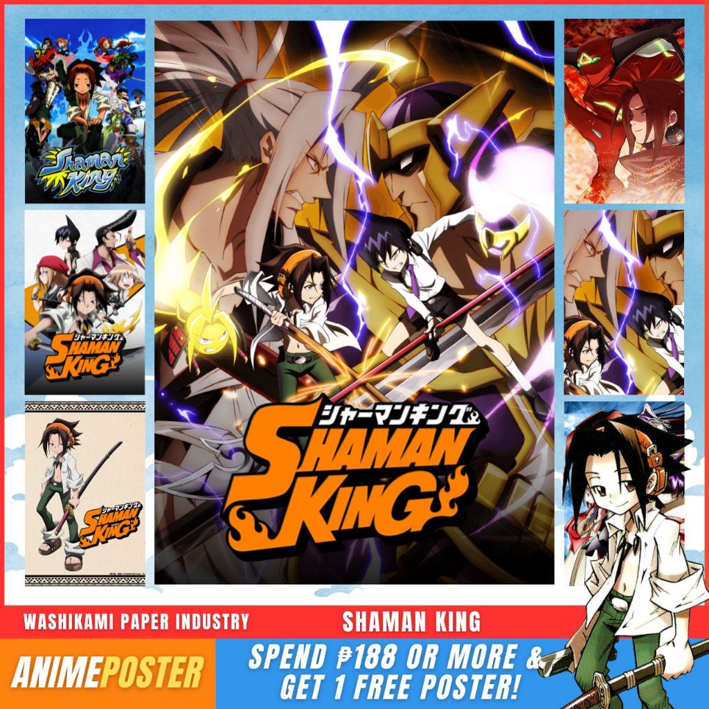 Shaman King A4 Posters Official Anime Posters / Sticker Poster
