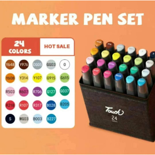 Colouring Markers Set of 24 for Adults Kids - MoneleN
