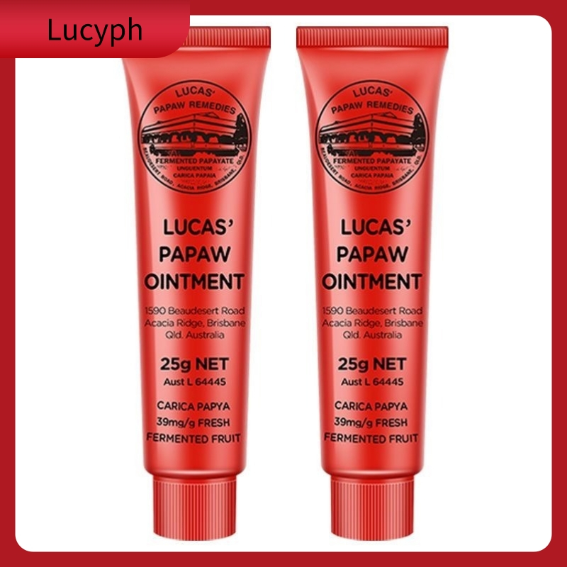 Original Lucas Papaw Ointment Lip Cream 25g Shopee Philippines