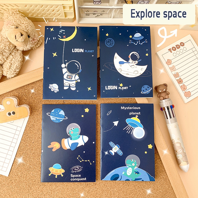 ZDC Cute Mini Notebook Portable Diary Notepad Cartoon Notepad Student ...