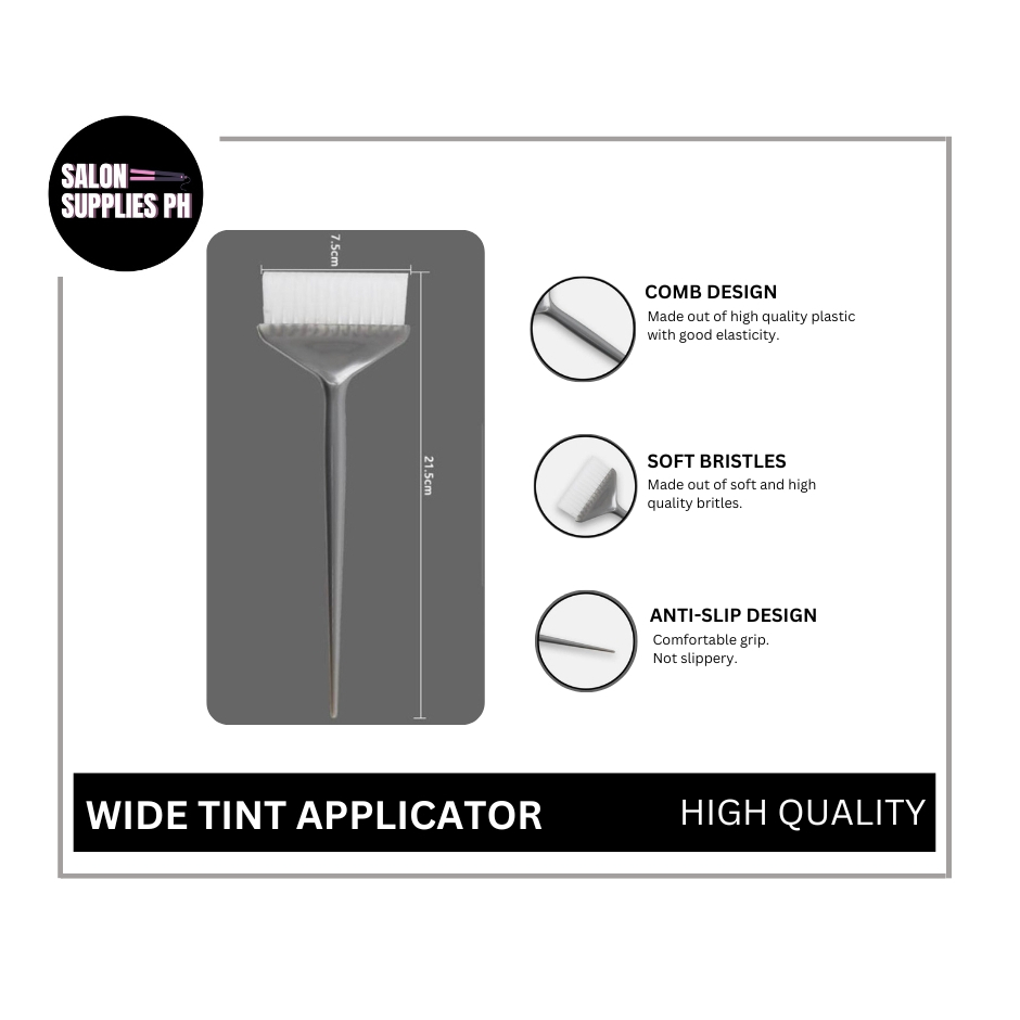 HAIR COLOR TINT BRUSH WIDE TYPE FOR ROOTINGS (High Quality/ Salon