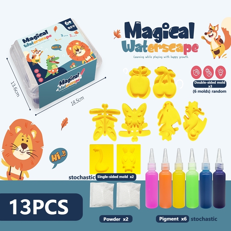 YUNLEO Kids DIY Magic Water Toy Children Handmade Craft Xmas Gift