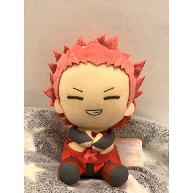 Official My Hero Academia MHA Kirishima Sitting Plush Shopee