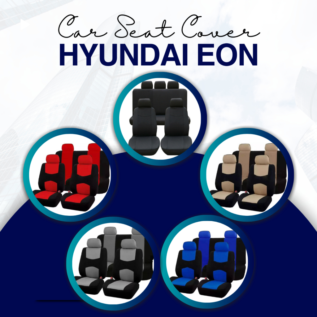 Hyundai Eon Car Seat Cover Set for 5 Seaters Shopee Philippines