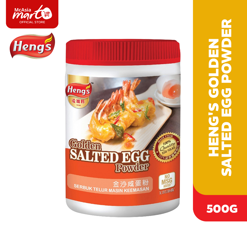 HENG'S GOLDEN SALTED EGG POWDER 500G Shopee Philippines