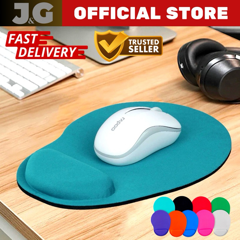 Ergonomic Mouse Pad With Wrist Support Eva Wrist Rest Mouse Pad Soft Mouse Pad With Foam Lycra 3068