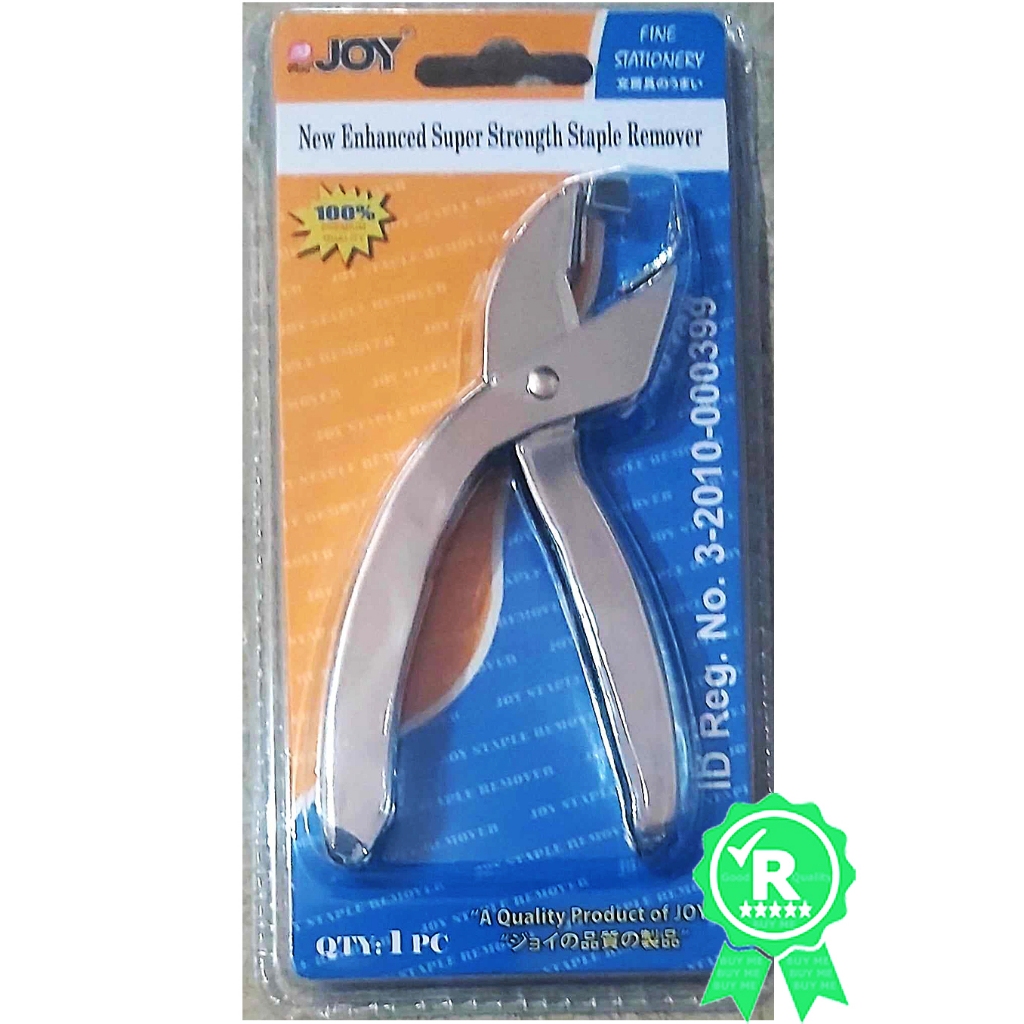 Hbw or Joy Stainless Steel Staple Remover Pliers Type Shopee Philippines