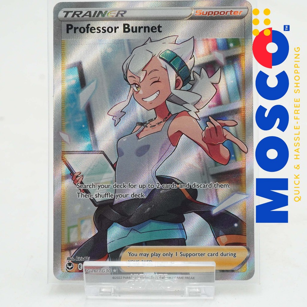 Professor Burnet - TG26/TG30 - Ultra Rare | Pokemon TCG | Shopee ...