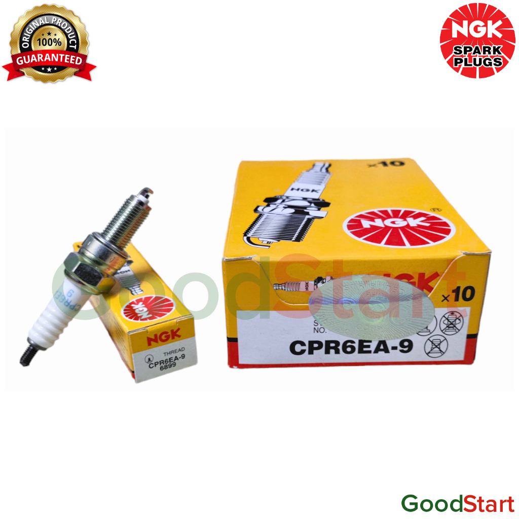 NGK Standard Spark Plug CPR6EA-9 – OEM Quality Sparkplug For Honda Grom 125 (2014-2015 Models)