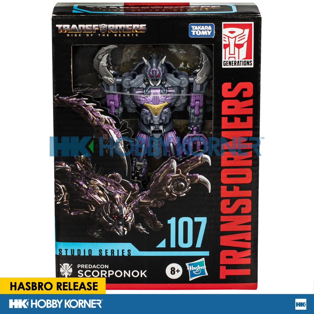 (IN STOCK) HASBRO F8755 Studio Series 107 Deluxe Class ROTB Predacon ...