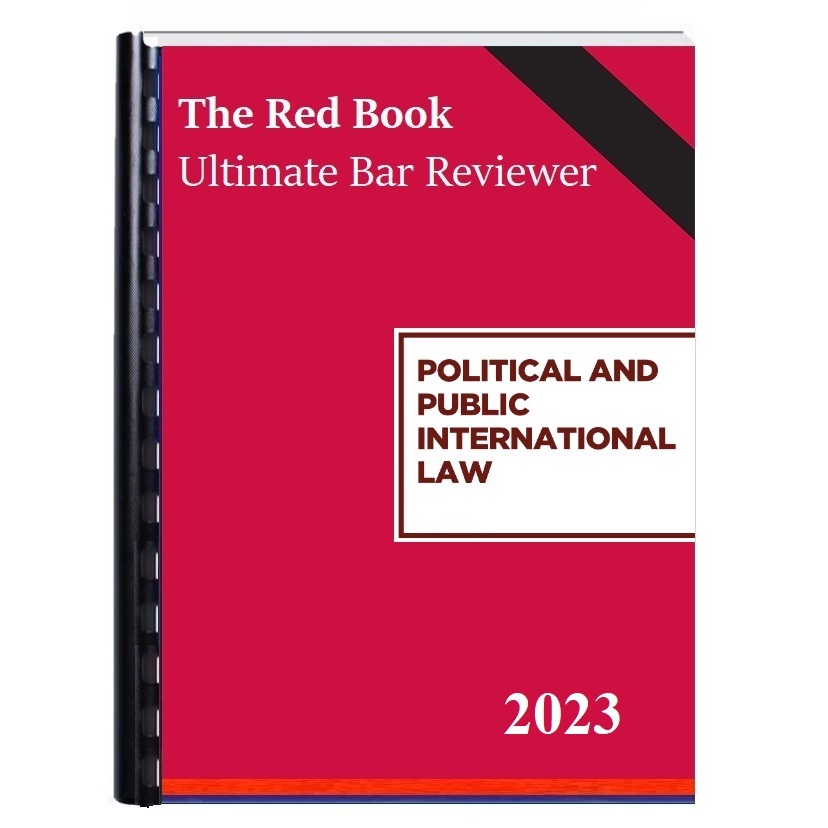 Red Book Ultimate Bar Reviewer in Political and Public International