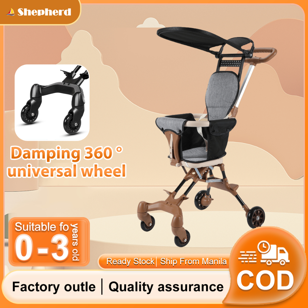 baby stroller are light and one click folding for easy travel suitable