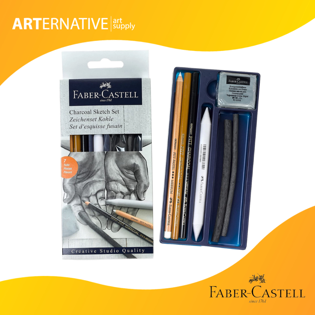 Faber-Castell Piece Charcoal Sketch Set