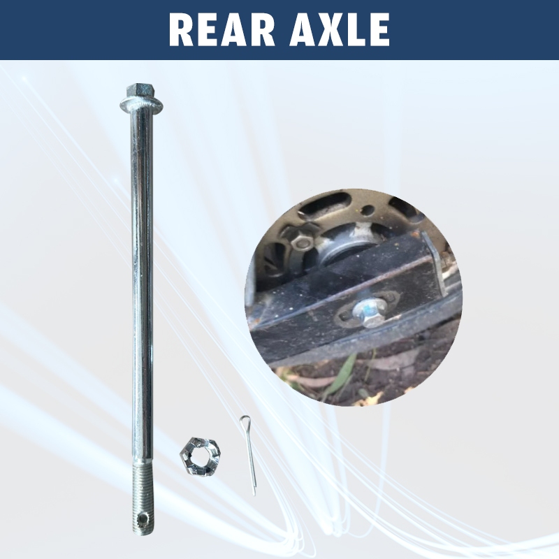 REAR AXLE FOR MOTORCYCLE MOTORCYCLE REAR AXLE - XRM110/WAVE100 ...