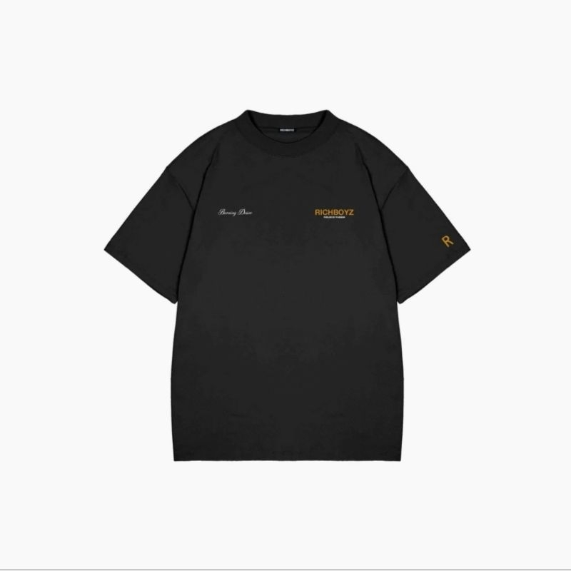 RICHBOYZ DROP SHOULDER TEE - ONYX | Shopee Philippines