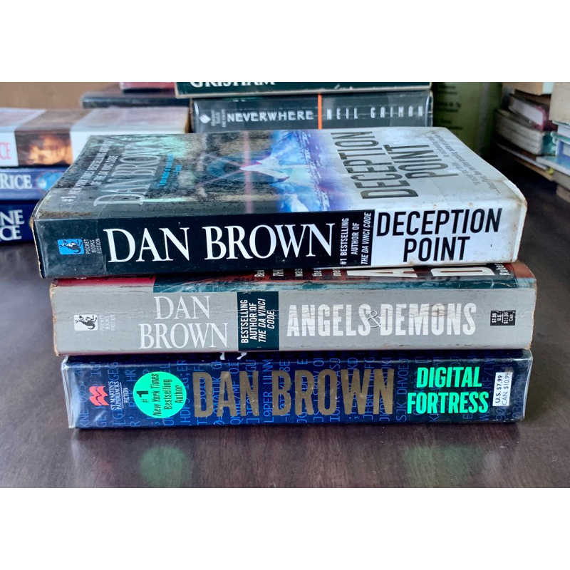 Dan Brown Books (used) Shopee Philippines