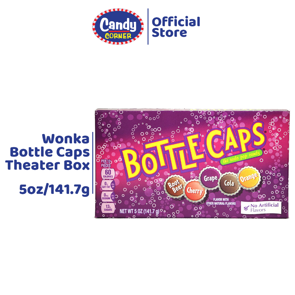 Wonka Bottle Caps Soda Candy Theater Box 141.7g | Shopee Philippines