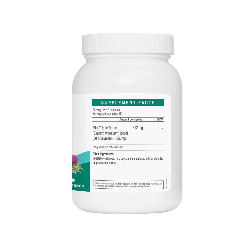 LAC Milk Thistle (Extra Strength) 120 CP (Consume within March 2028 ...